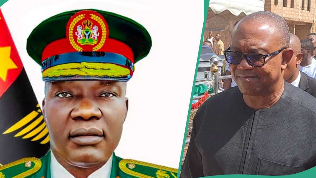 Peter Obi Releases Statement Over Chief of Army Staff Lagbaja’s "Painful" Death