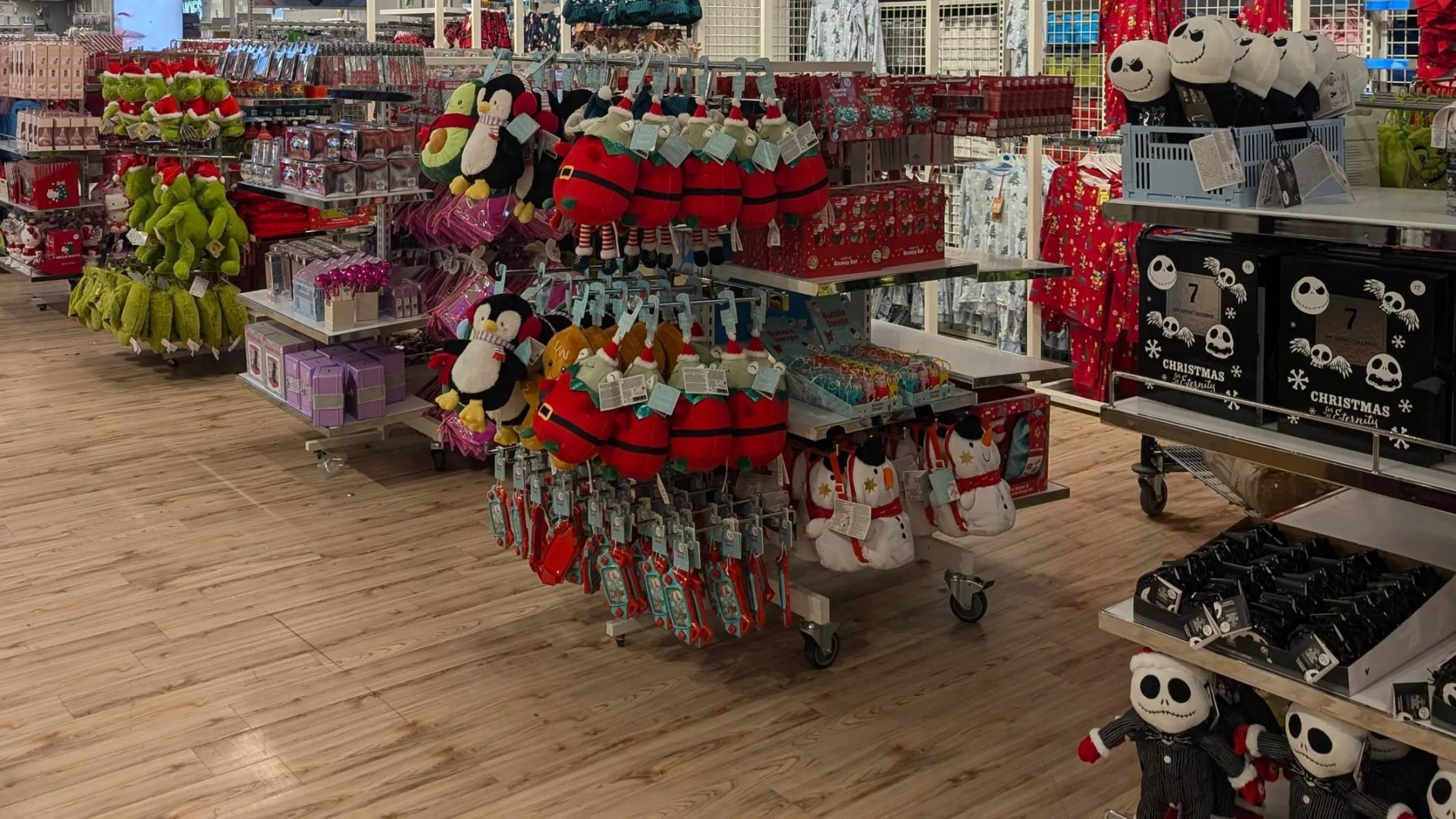 Primark officially opens its Christmas gift shop - there are matching PJs, stocking fillers & presents from £1