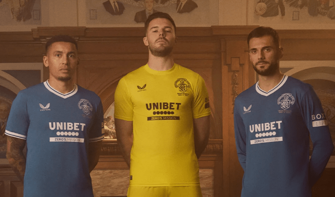 James Tavernier, Jack Butland and Nedim Bajrami launched the special kit