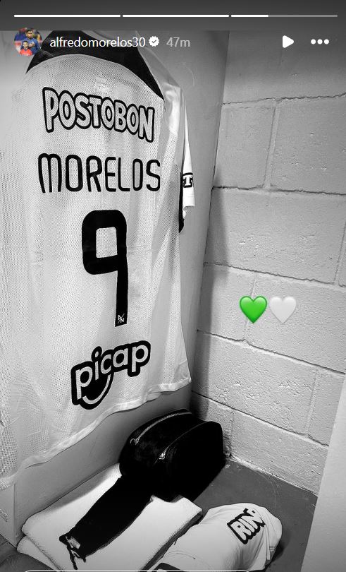 Morelos is delighted to be back playing