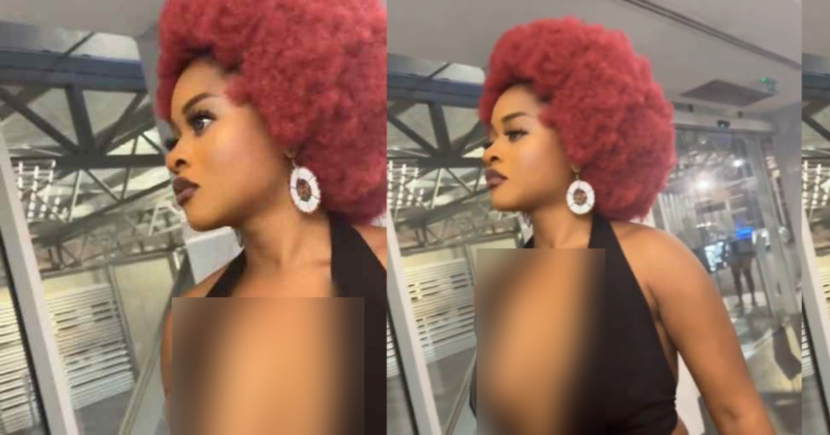 Reality TV star, Phyna den!ed entry to Lagos restaurant over 'revealing' outfit (VIDEO)