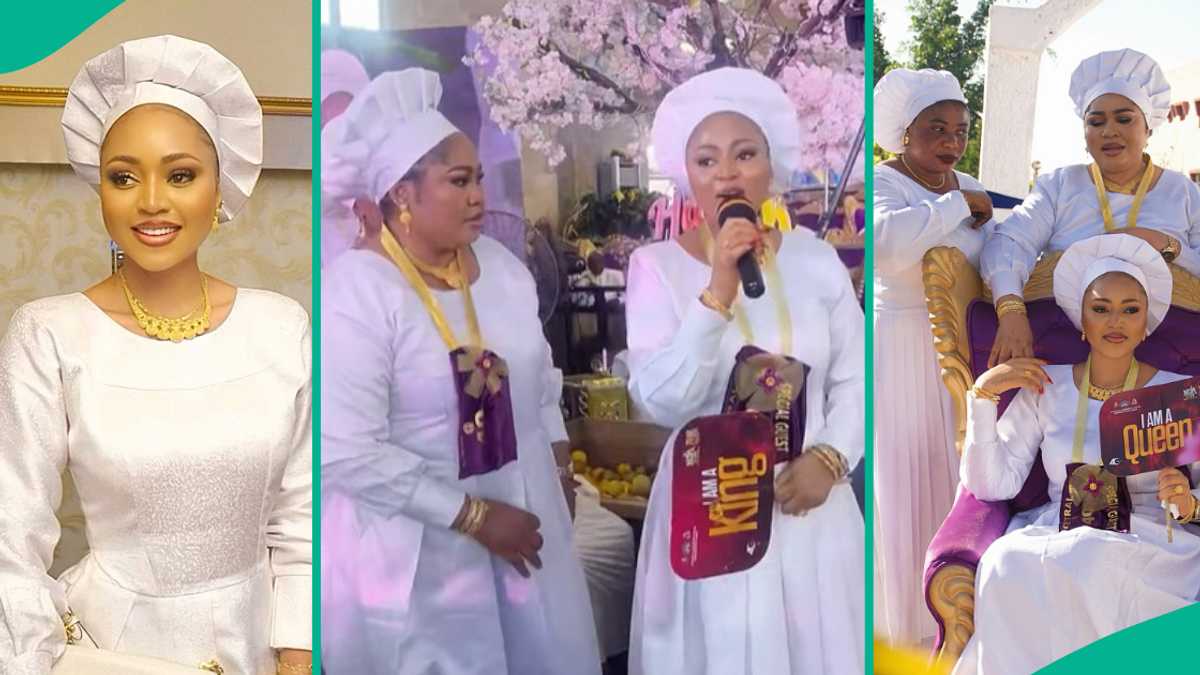 Regina Daniels Shares Videos As She Donates N2m to Cele Church, Her Mum Rita Gave N500k