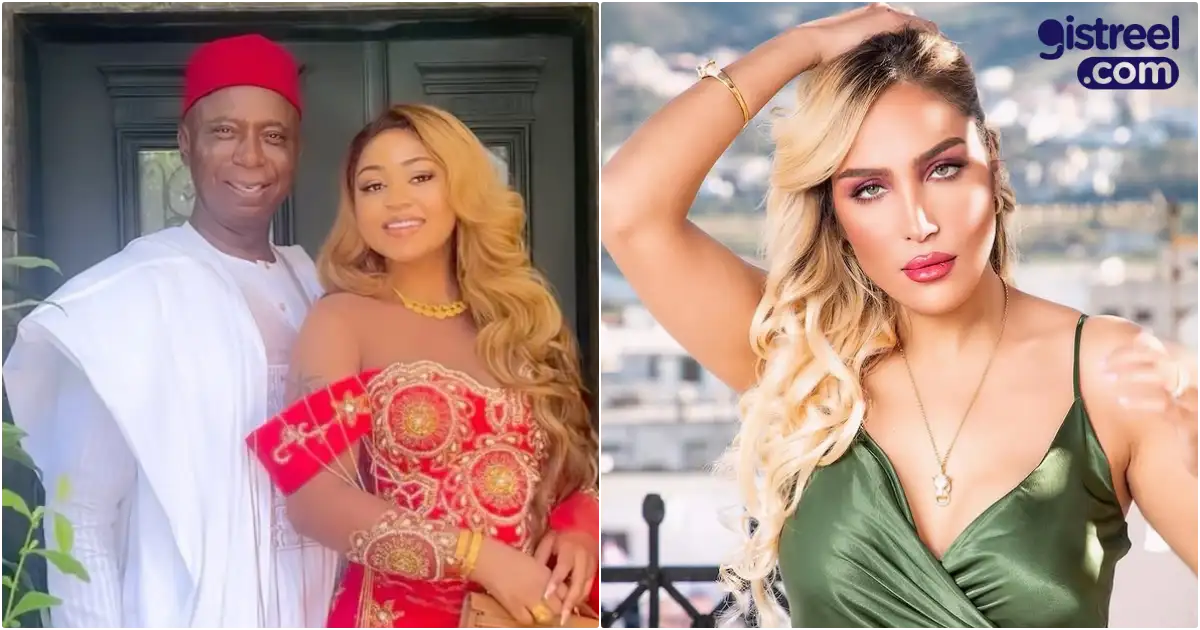 Regina Daniels reacts to Laila Charani's lovey-dovey post about Ned Nwoko