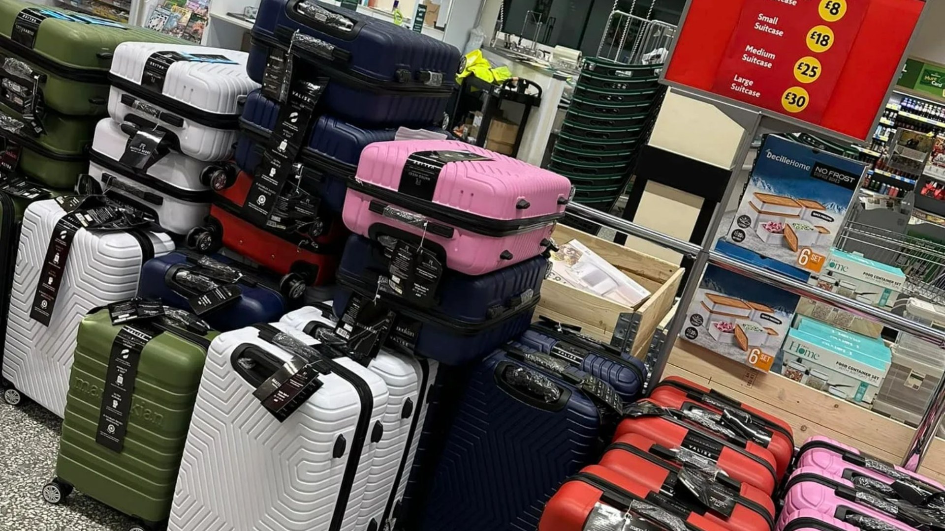 Shoppers rush to buy Morrisons suitcases as supermarket slashes price to just £8 - and cry they ‘need’ them