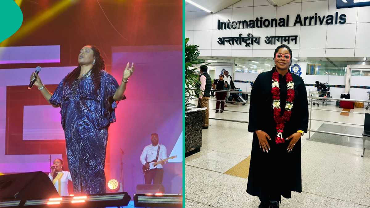 Singer Sinach Sings Way Maker, Other Songs in India Amid N5 Billion Lawsuit: “We Move”