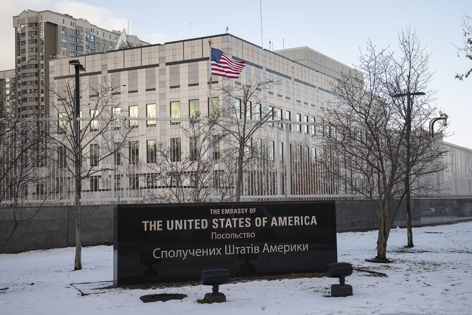 U.S. Shuts Embassy In Ukraine Over Potential Russian Air Attack