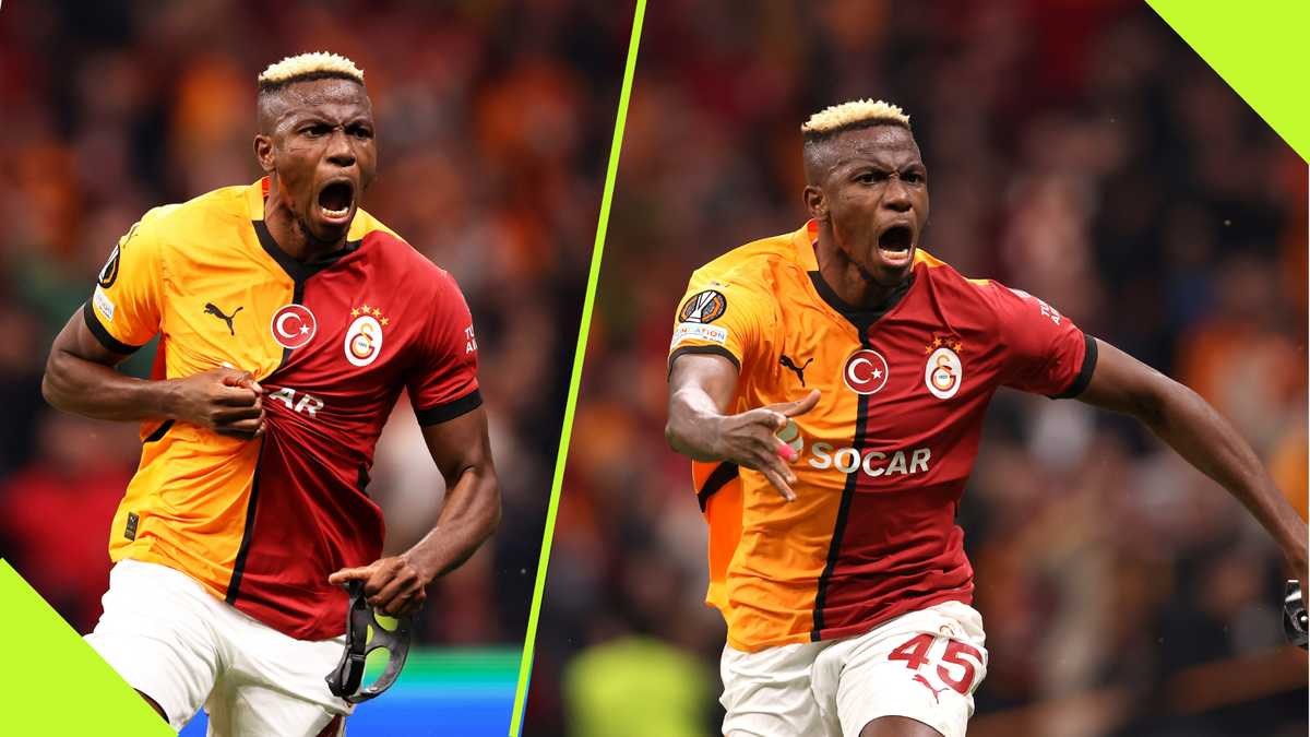 Victor Osimhen Nets Brace for Galatasaray Against Tottenham: Video