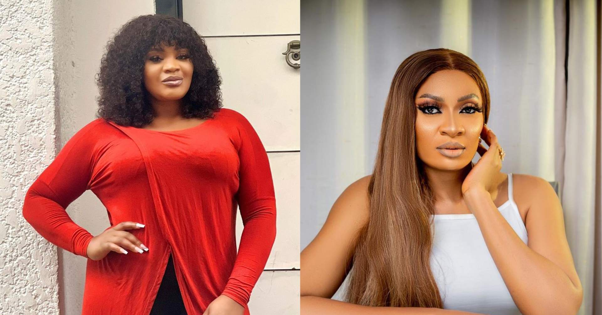 "Why I blocked May Edochie" – Uche Ogbodo blows hot as she blasts May's 'Toxic' fans