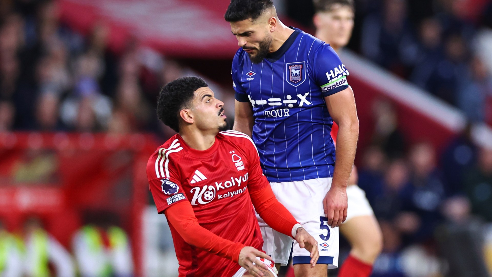 Ipswich release statement after captain Sam Morsy refused to wear Rainbow armband against Nottingham Forest