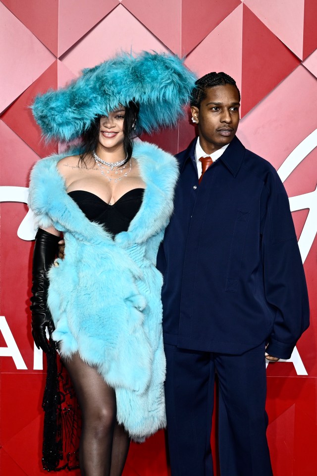 Rihanna & A$AP Rocky were also on the red carpet for the Royal Albert Hall event