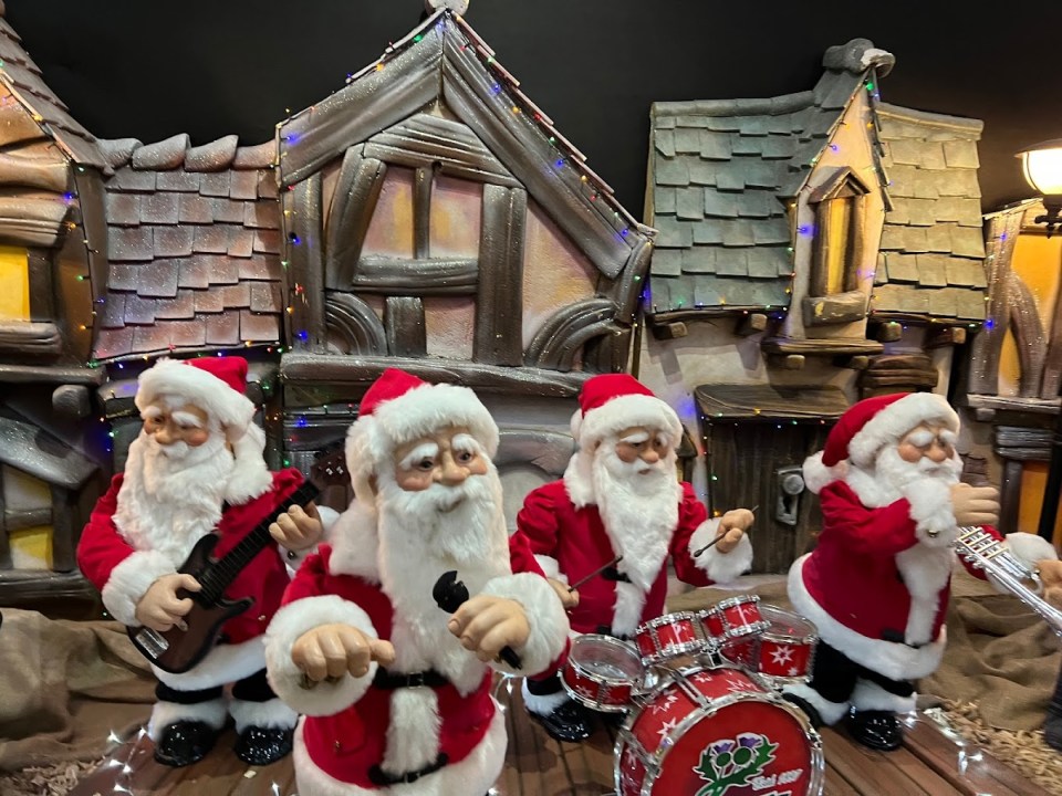 This year features a talking Christmas bear, a Victorian band and Santa's mailroom