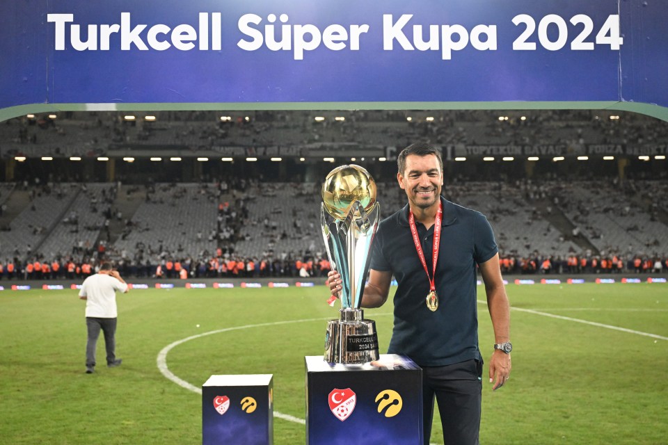 He won the Super Cup after they landed the Turkish Cup for the first time in almost 20 years