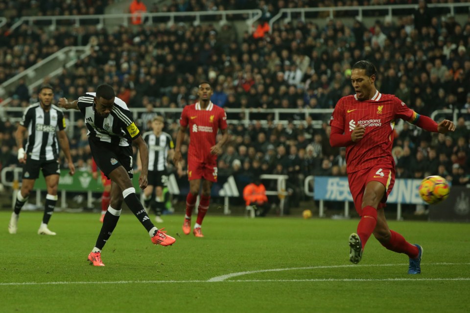 Alexander Isak cracked a stunning breakthrough at St James' Park