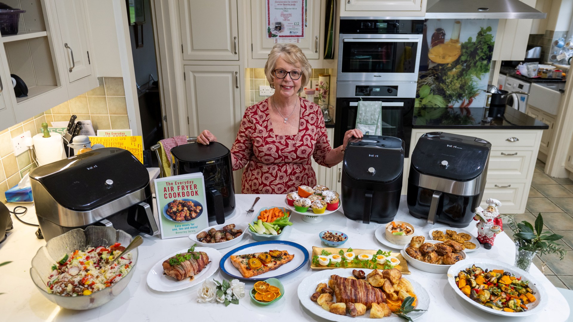 Great-gran is cooking Boxing Day meal for 14 people in FIVE air fryers to save cash