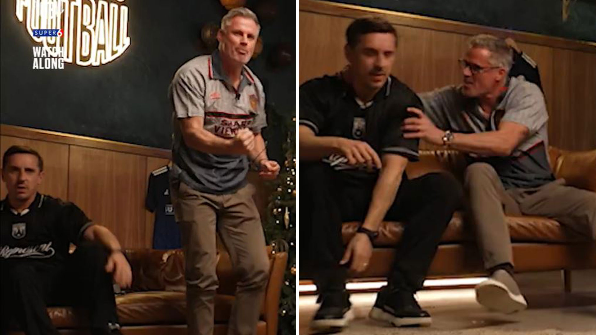 Gary Neville tells Jamie Carragher to 'f*** off' after Liverpool legend performs incredible U-turn on 'selfish' Salah