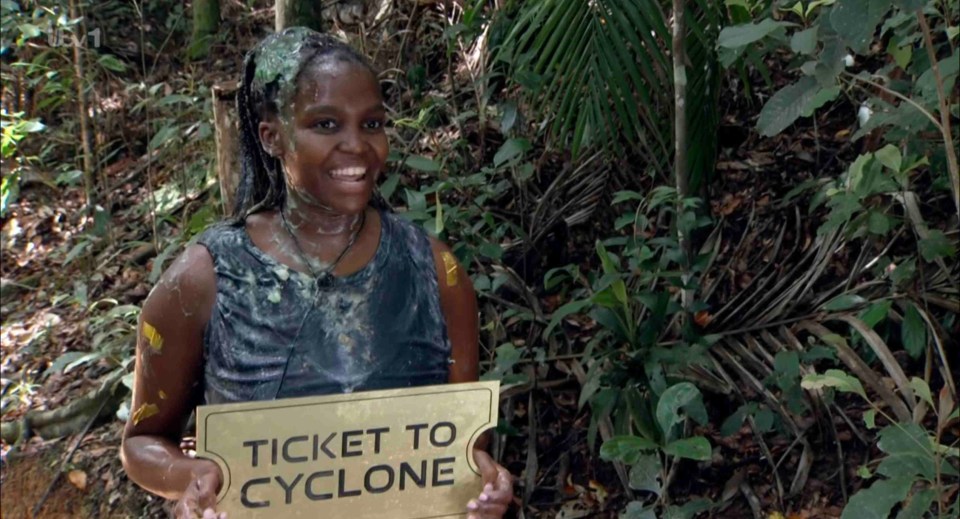 Oti won herself a golden ticket to the semi-finals