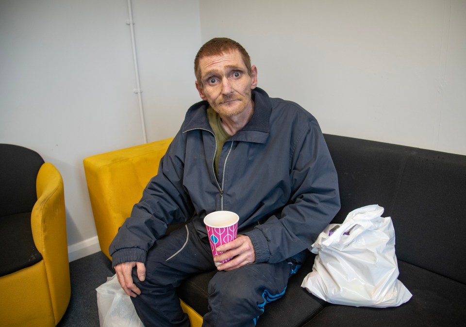 Former heroin user Paul McPhee gets £328 a fortnight in benefits