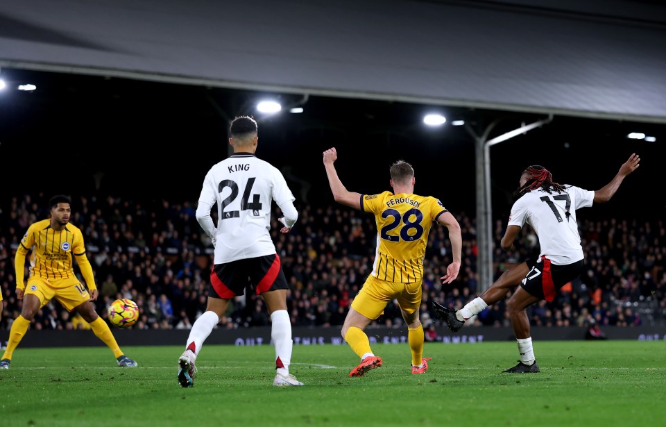 Iwobi rounded out the night with a stunner curled shot into the bottom corner