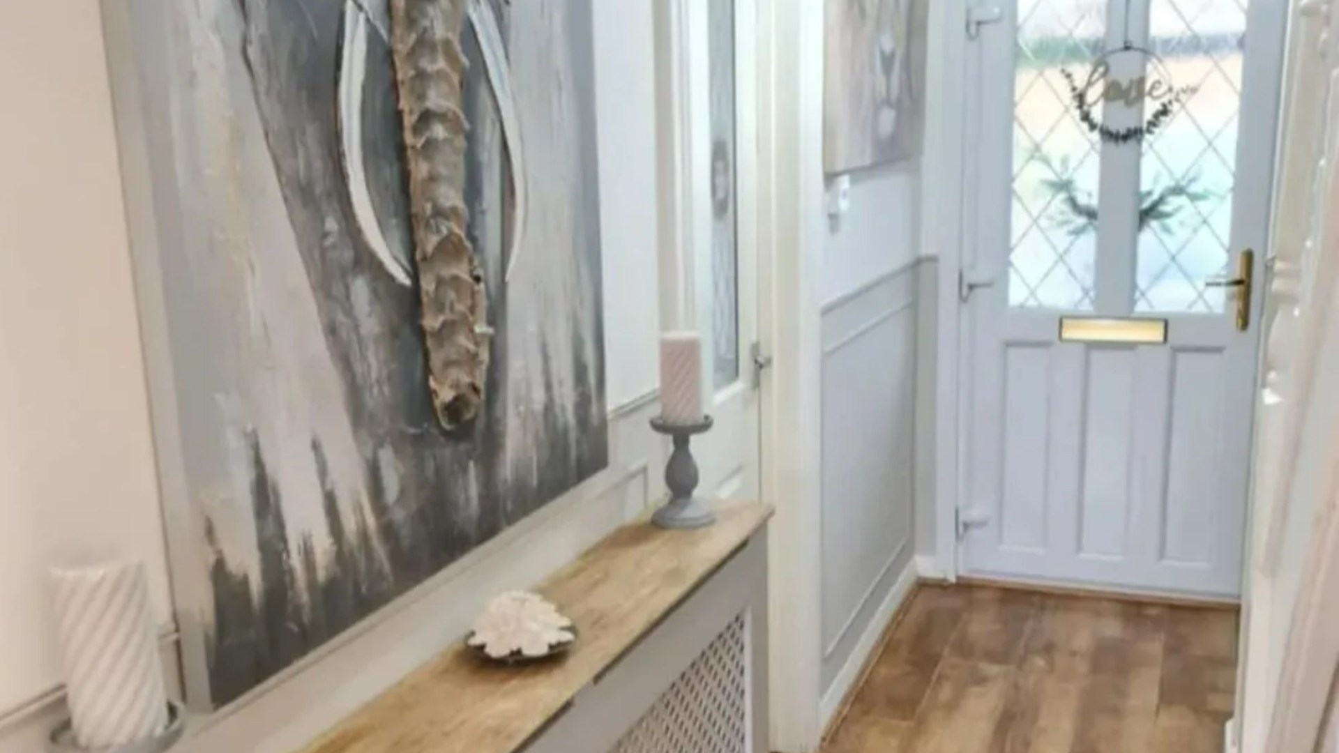 I transformed my hallway with a £4 buy from B&M - not only is it stylish but it insulates the room in colder months too