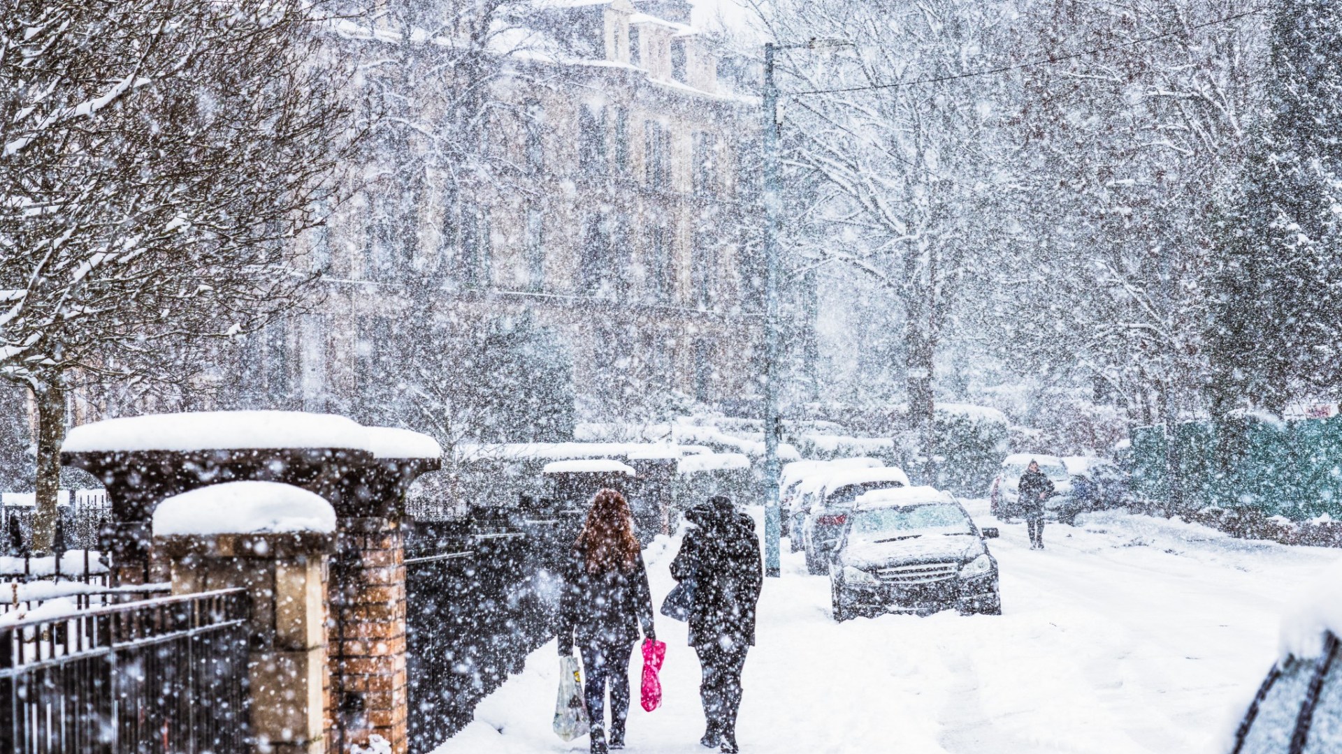 Weather maps show Storm Darragh to bring 20cm of snow to parts of Scotland as amber warnings issued