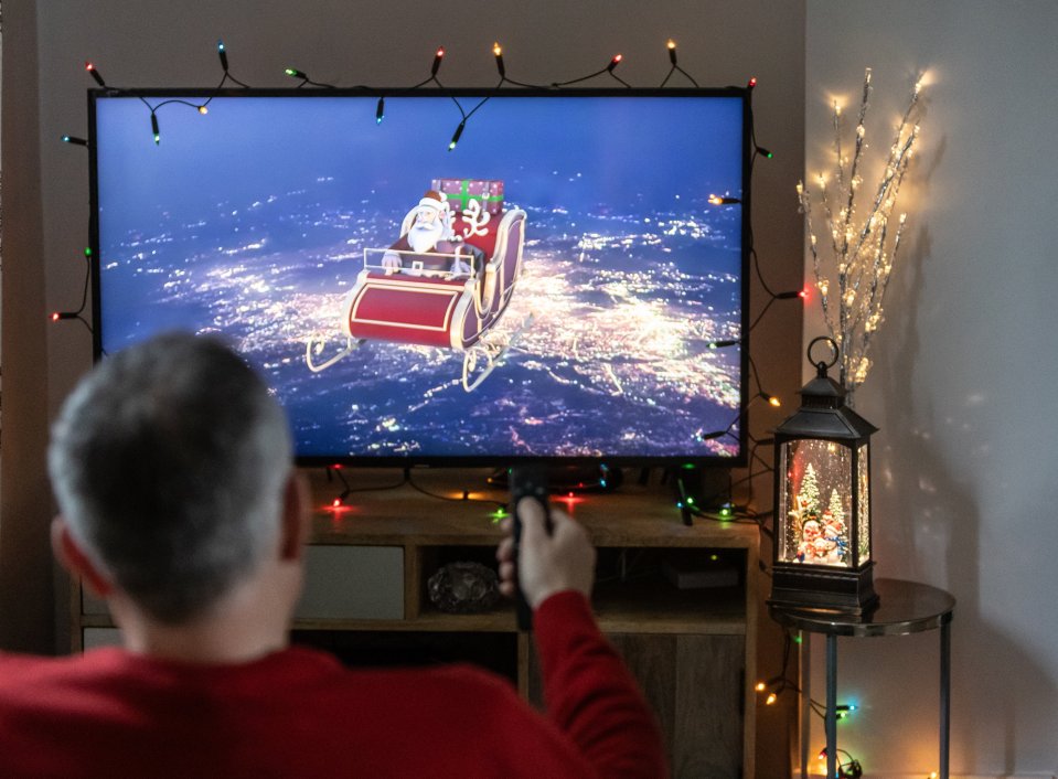 The TV is the most popular item on December 25, with 74 per cent choosing it as their top item