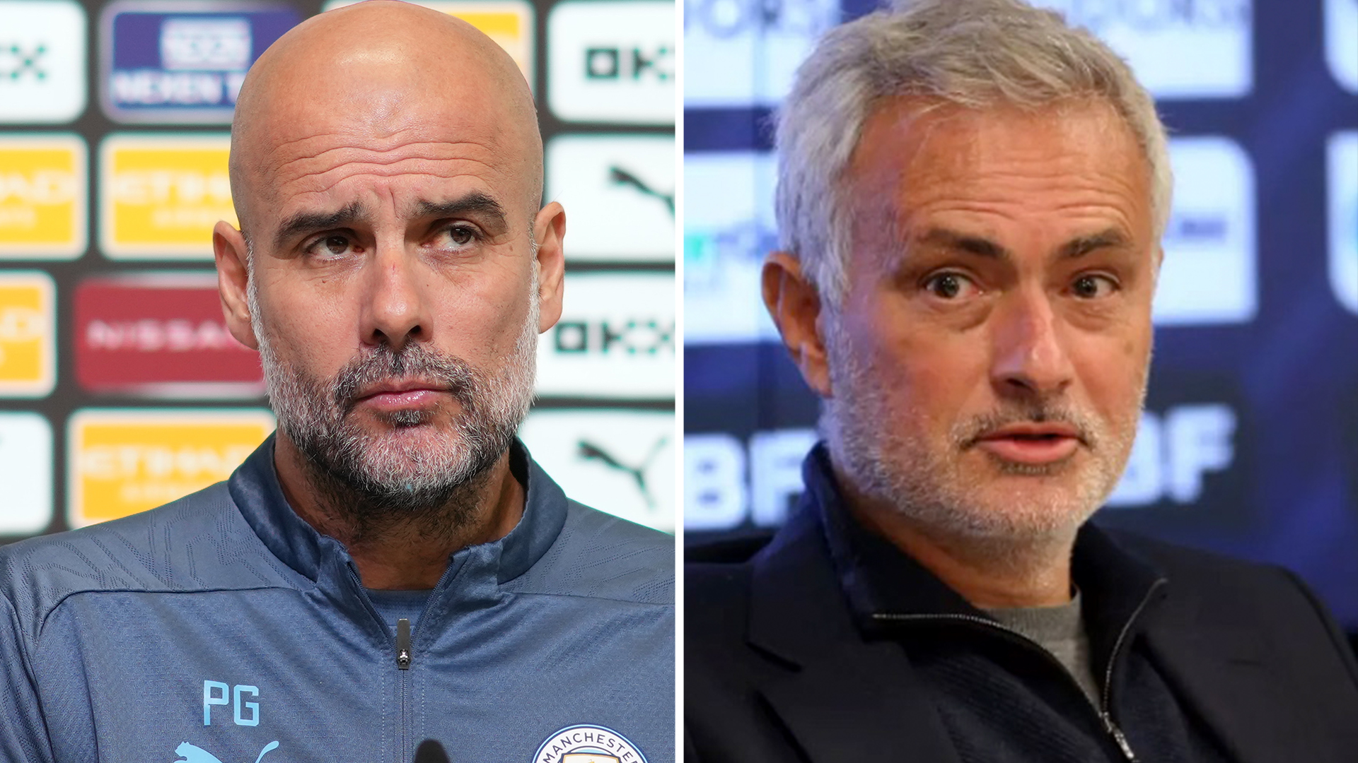 Pep Guardiola has six word message for Jose Mourinho after Special One aimed 'fairly and cleanly' dig at City's titles