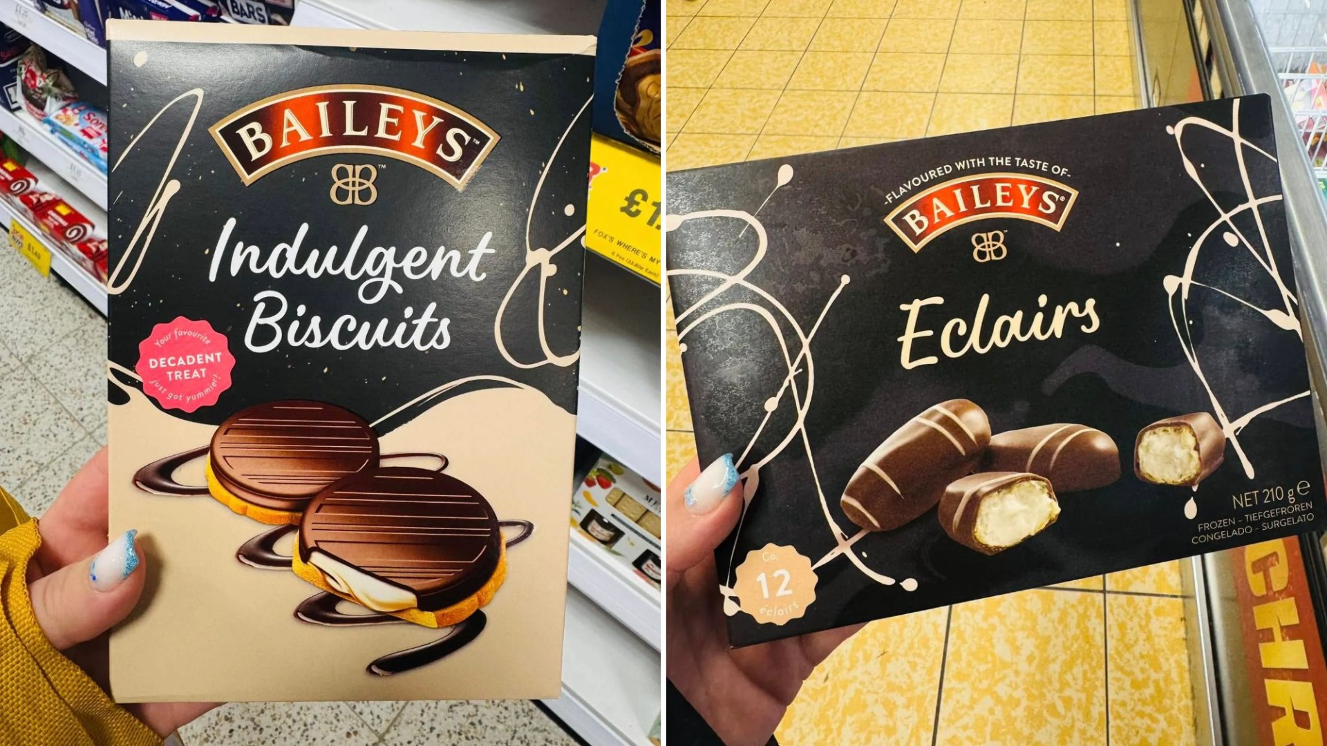 New Baileys flavour treats appear on shelves of three bargain supermarkets - but shoppers are divided