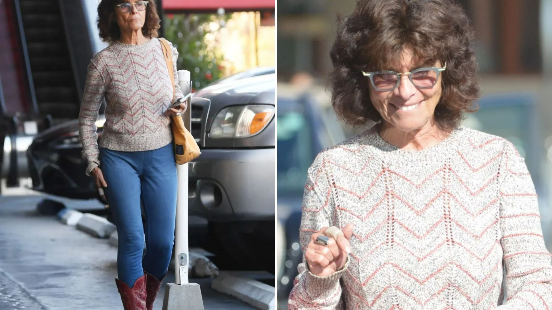 1980s sex symbol, 79, looks unrecognisable in cowboy boots 40 years after horror movie fame - can you guess who she is?