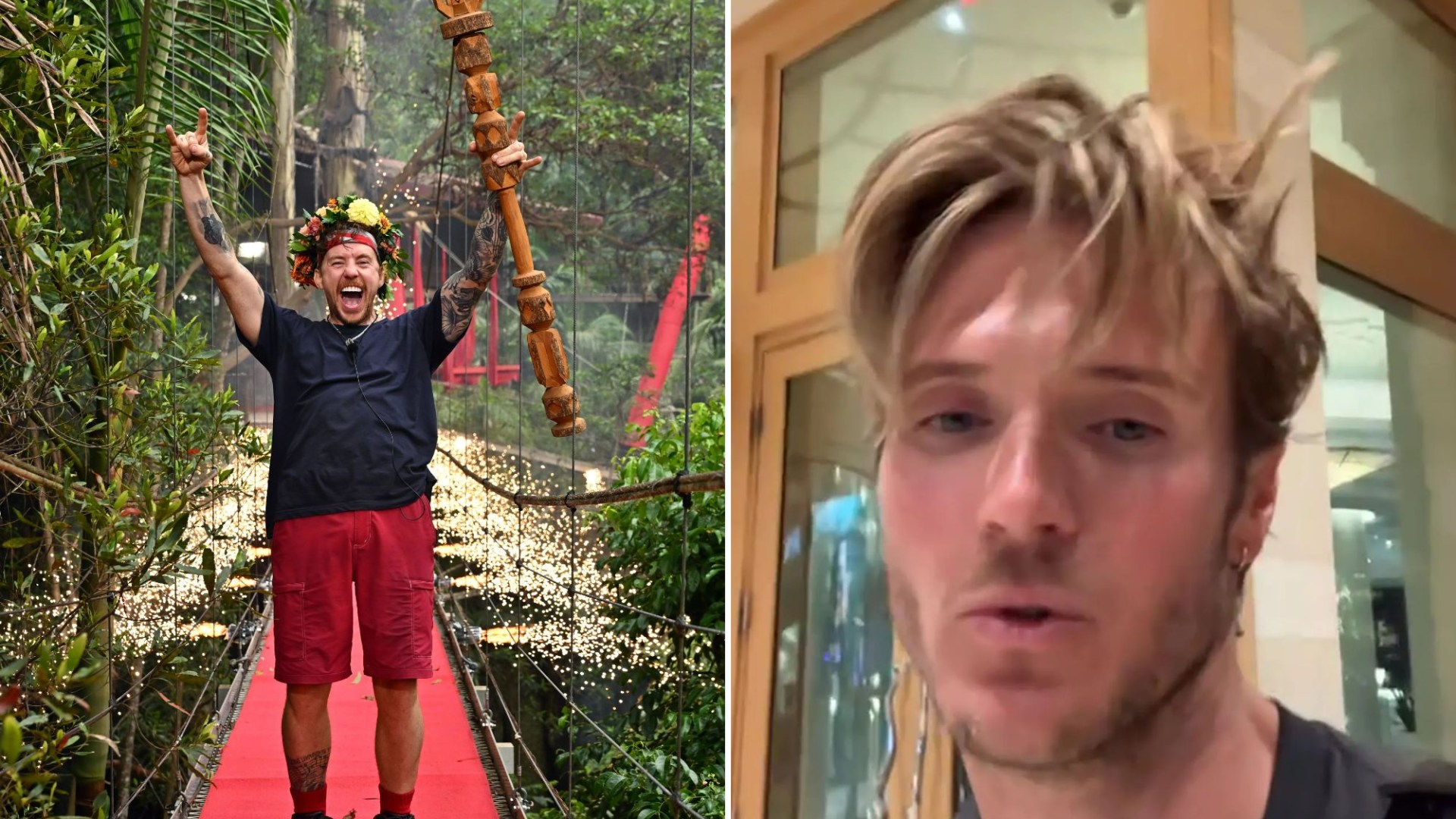 Danny Jones McFly bandmates react as he wins I'm A Celeb - joking they voted for Coleen Rooney