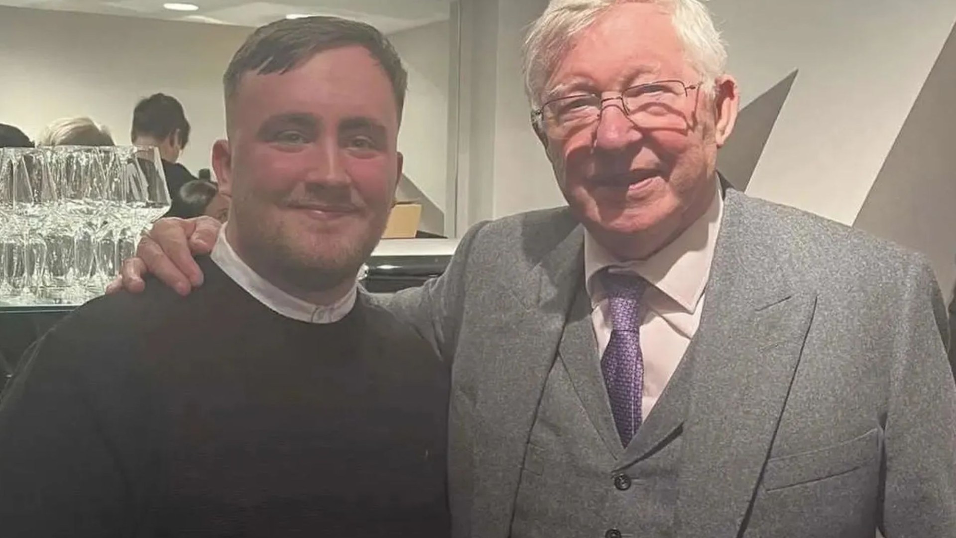 Luke Littler reveals Sir Alex Ferguson's three-word message to him even though he 'didn't understand' Man Utd legend