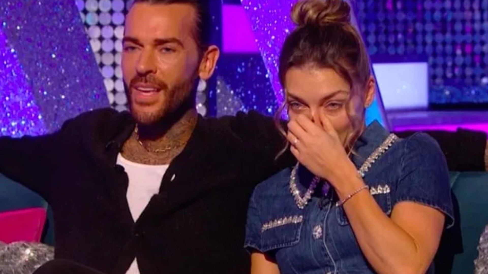 Watch emotional moment Strictly's Jowita starts crying as Pete Wicks says he's 'proud' of their time on the show