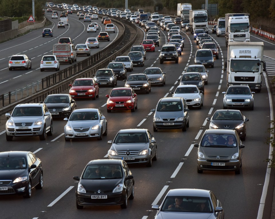 Drivers could face traffic chaos at five major UK motorways ahead of Christmas