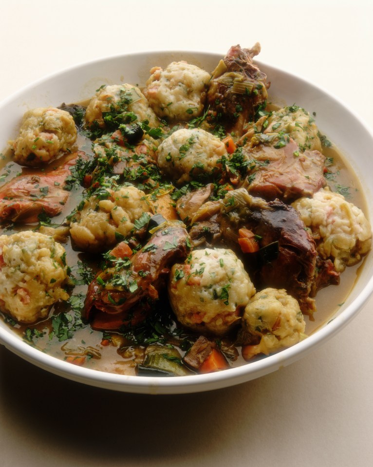 Dumplings are a Sunday dinner staple in beef stew