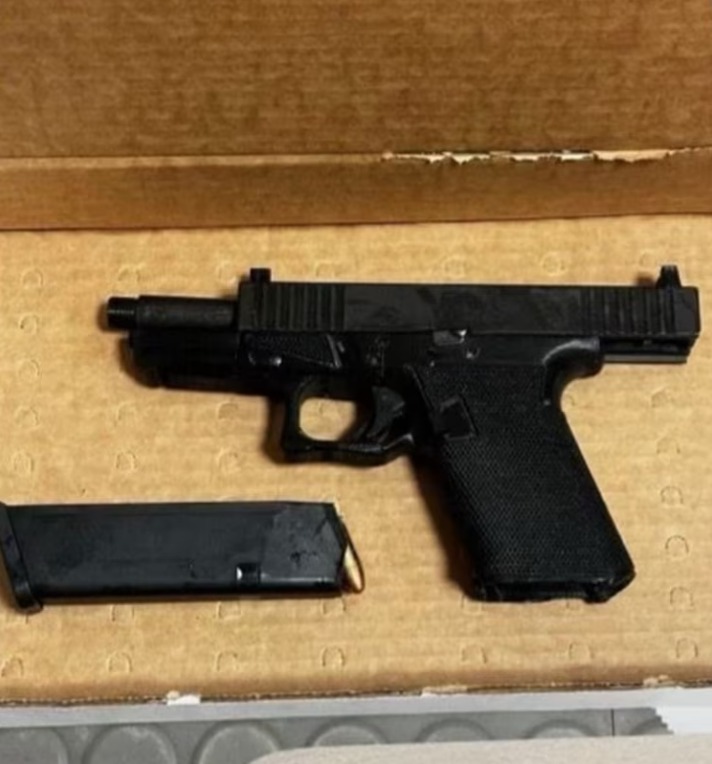 Authorities said the pistol recovered in Altoona, PA, was a self-made ghost gun