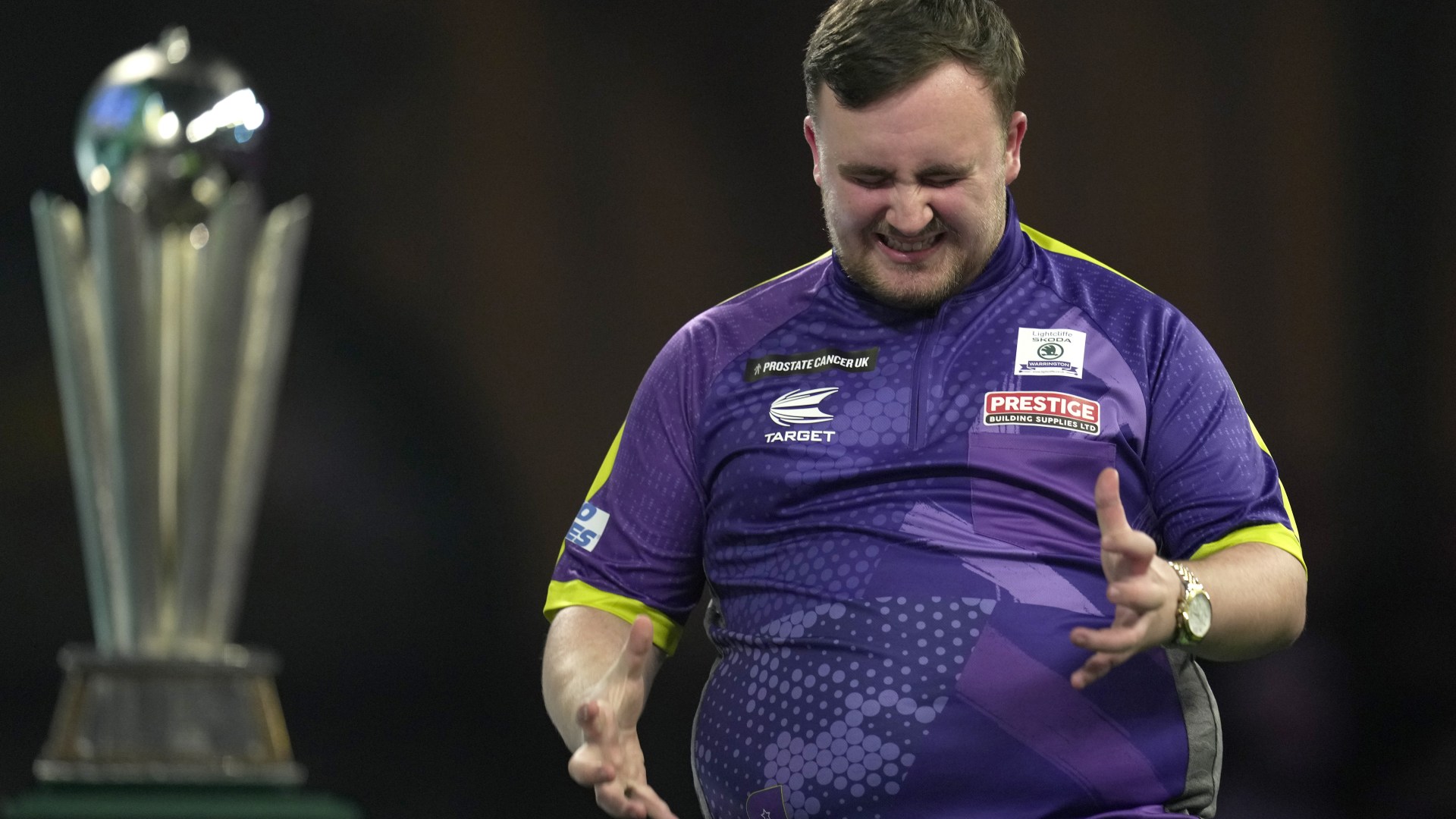 Luke Littler says 'it's the biggest dart I've missed' as he recalls £300k going up in smoke ahead of World Championship