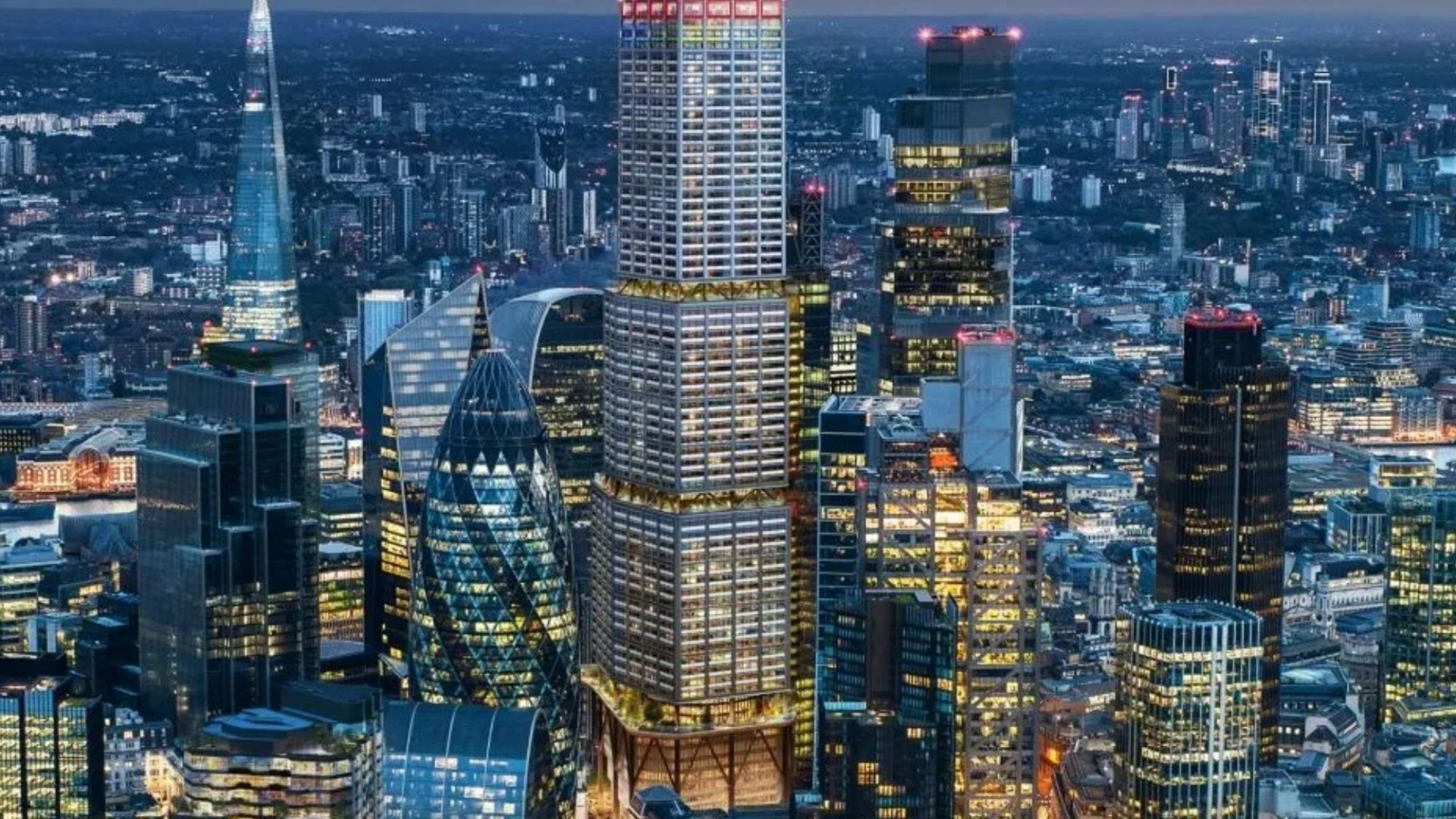 Enormous 74-storey city skyscraper over 1,000ft tall and the exact same height as the Shard given green light