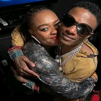 Yetunde and Wizkid 