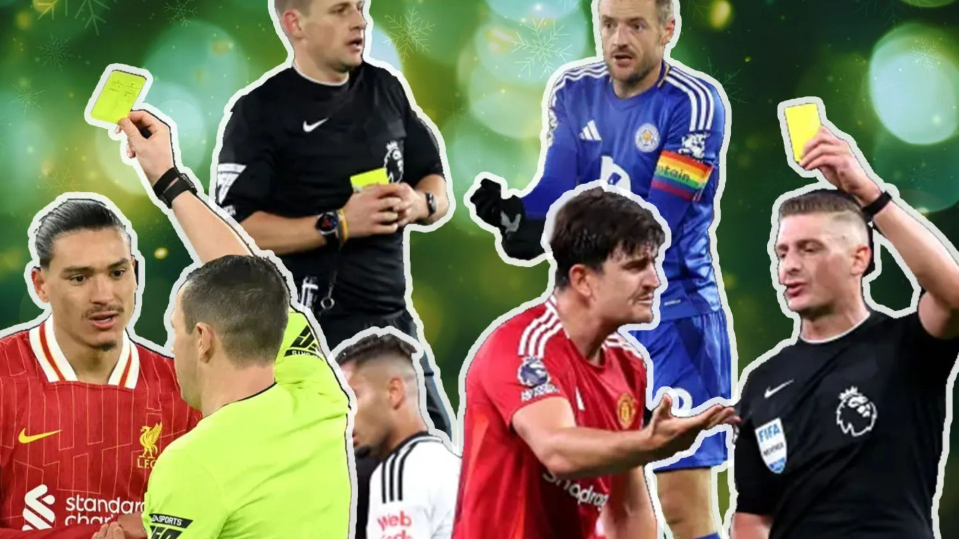 The 39 Premier League players just one yellow card away from getting Christmas off including three Liverpool stars