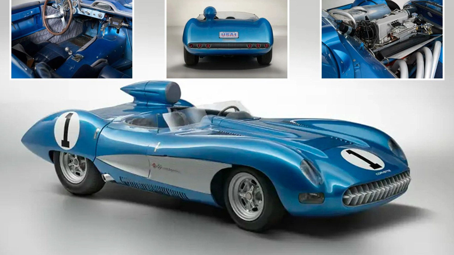 Rare 1950s supercar with blistering V8 engine and first-of-its-kind futuristic magnesium bodywork to sell for £5.5m – The Scottish Sun