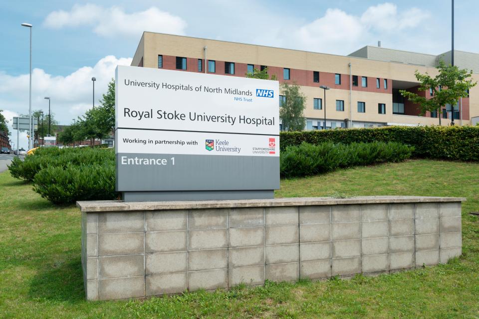 Royal Stoke University Hospital has declared its eighth critical incident of the year