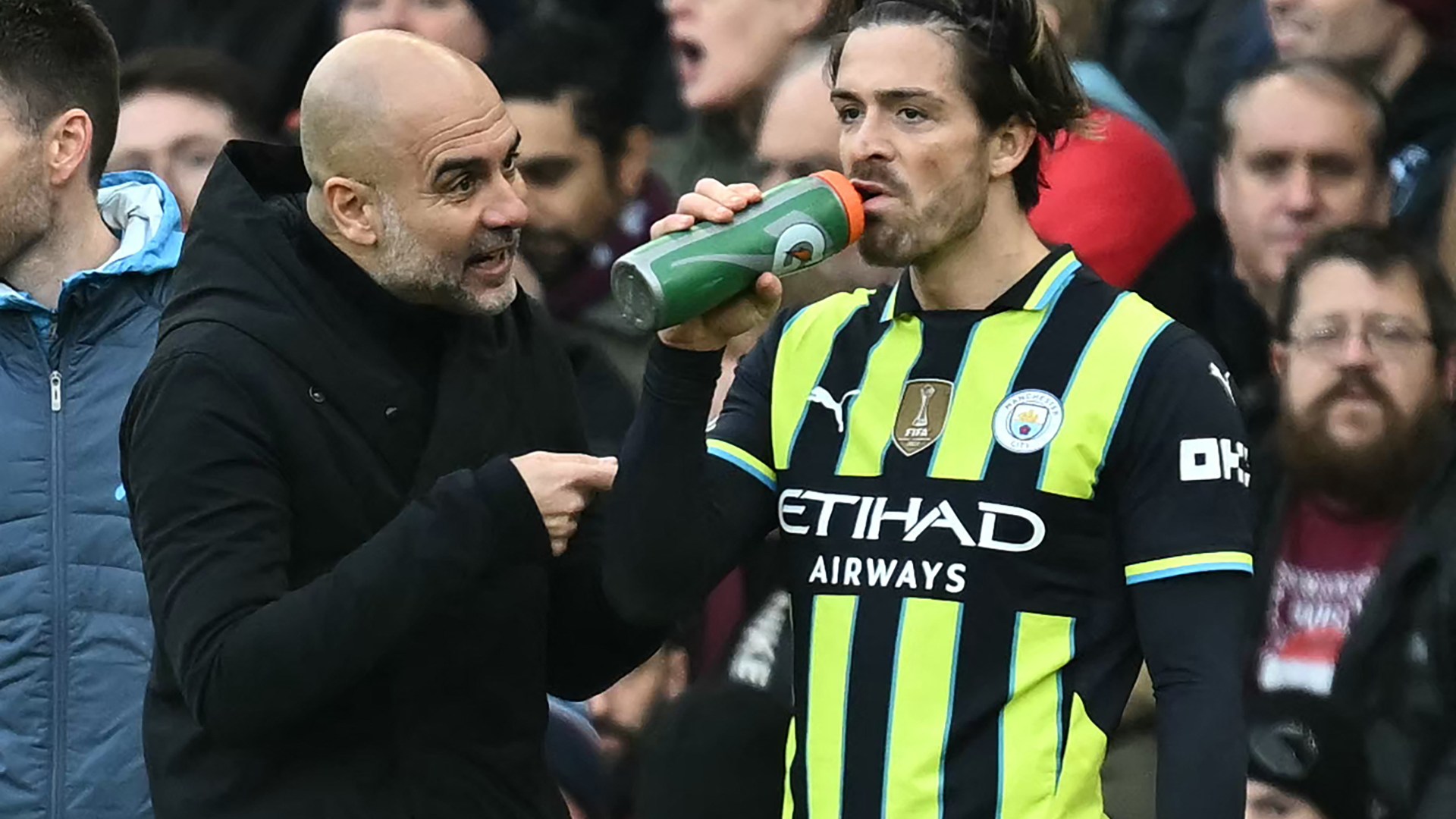 Jack Grealish makes gesture at Aston Villa fans as Man City fall further adrift in Premier League title race