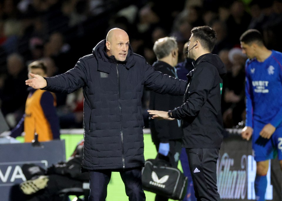 It was a Boxing Day full of frustration for Clement and Rangers