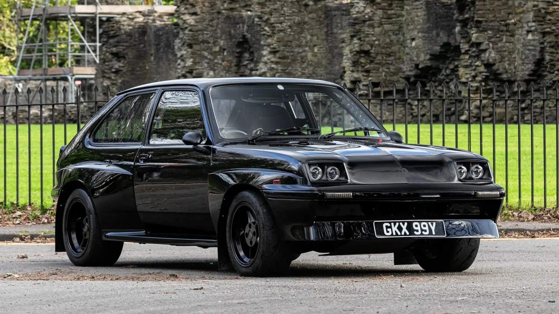 Vauxhall Chevette dubbed' The Vader' goes on the market for eye-watering price after spectacular £200k revamp