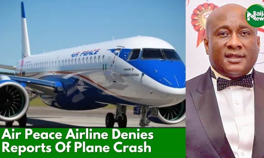 Air Peace Airline Denies Plane Crash Reports, Says Images AI Generated