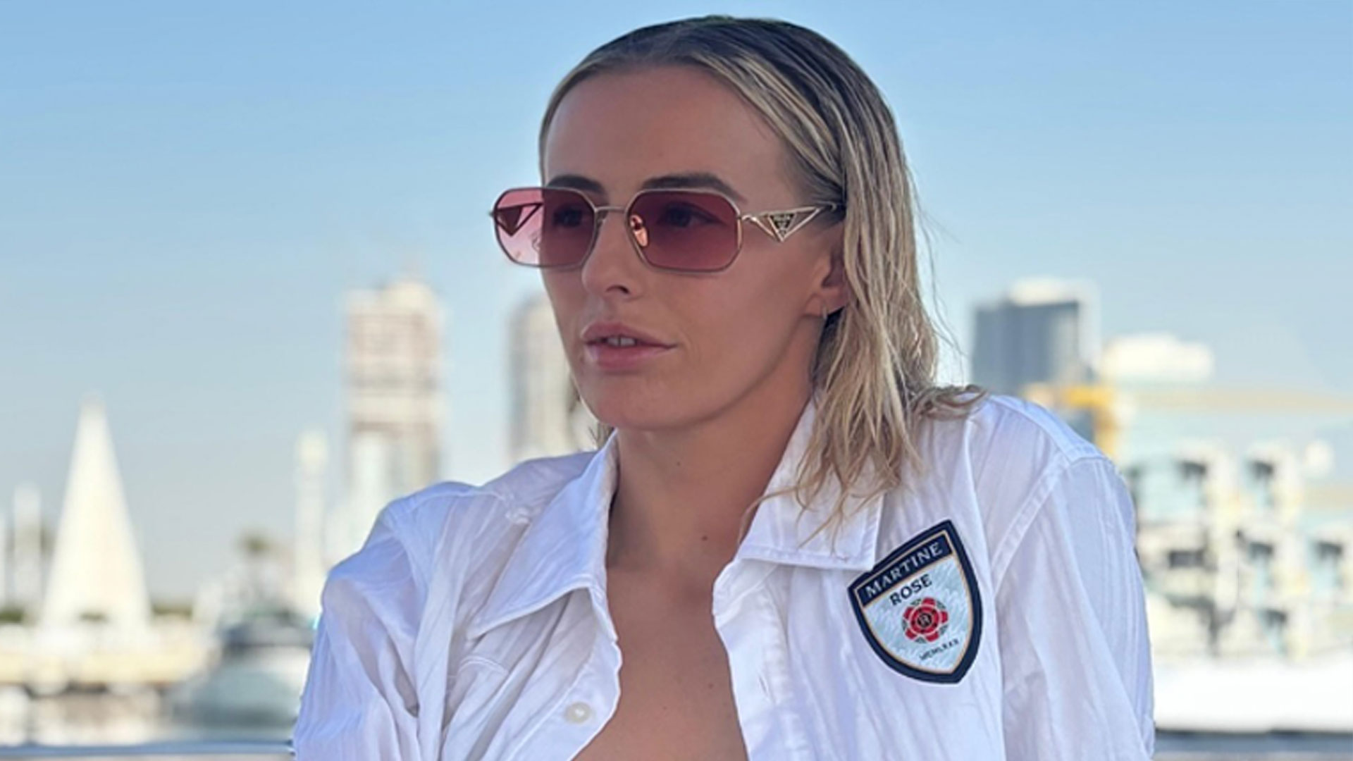 Chloe Kelly looks stunning in bikini as England Lionesses star enjoys Dubai holiday with new husband