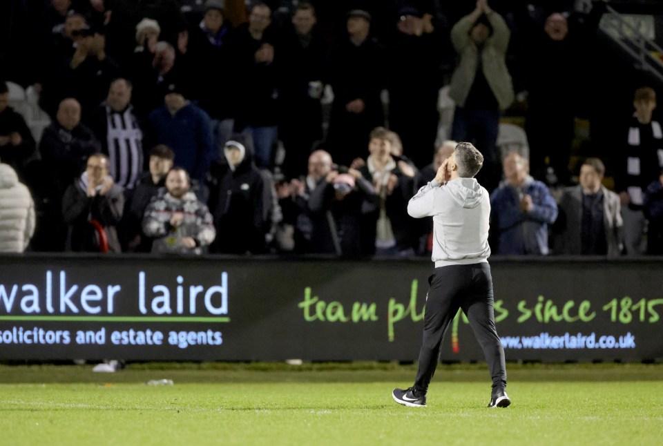 He's now planning on delivering a striker for the Saints support