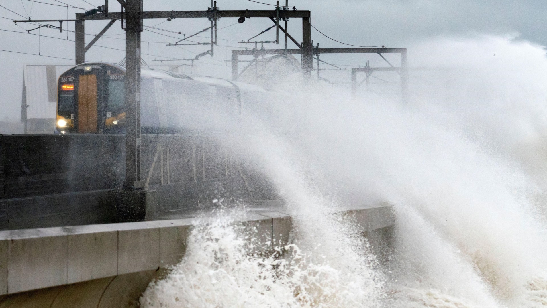 ScotRail CANCELS several trains and closes lines as 'extreme rain' lashes Scotland on New Year's Eve