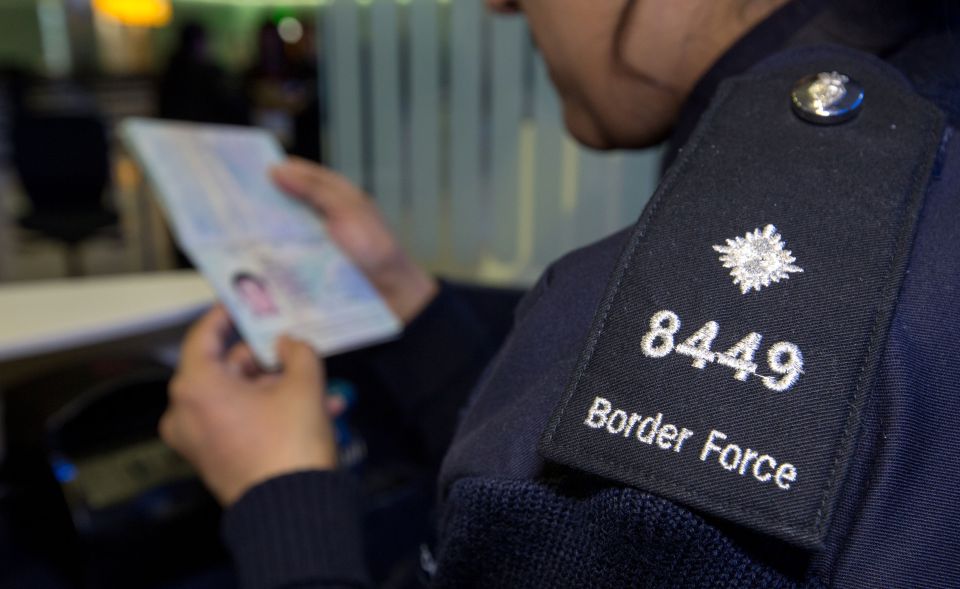 Border Force officers were also involved