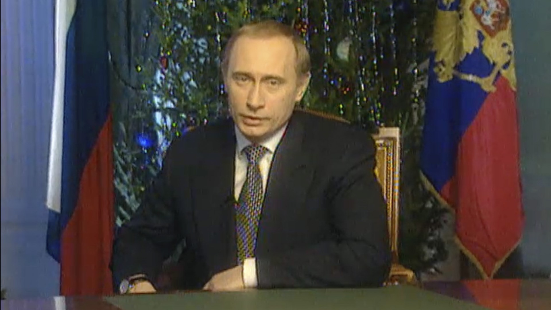 Watch Putin’s first speech as Russian president 25yrs ago as he looks & sounds VERY different to puffy despot of today