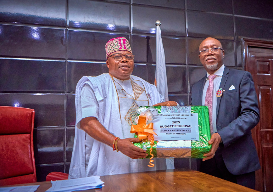 Aiyedatiwa Presents N655.2bn 2025 Budget To Ondo Assembly